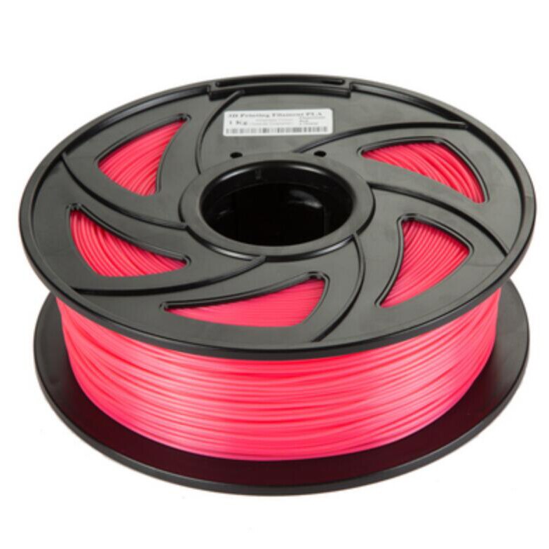 Filament pour imprimante 3D CTC 1.75 1KG PLA | de supérieure, ABS bois TPU PetG PP PC matériaux de Filament en plastique pour RepRap: UV red