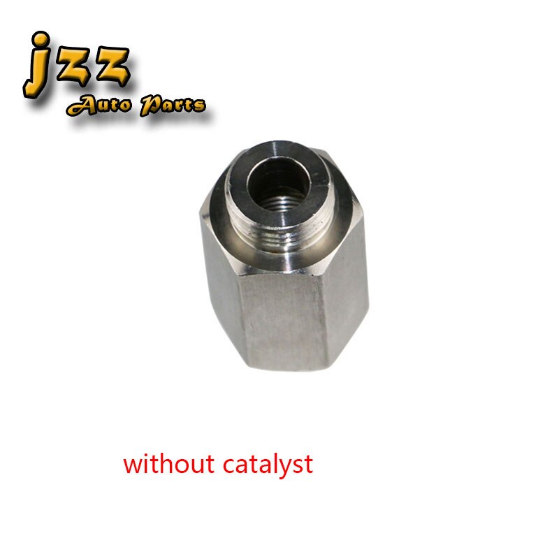 JZZ-espaciador Universal de acero inoxidable para Sensor de oxígeno, convertidor catalítico para tuercas con sensor de perno, ajuste de 90 grados: SS03nocatalytics