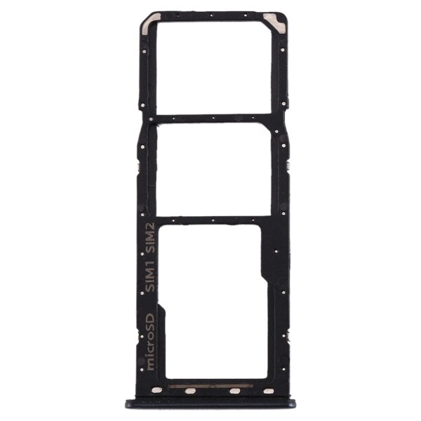 Pour Galaxy A20 plateau de carte SIM + plateau de carte SIM + plateau de carte Micro SD pour Galaxy A30 A50 plateau de carte SIM pièces de rechange
