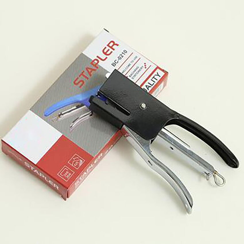 Office Hand-held Stapler Portable Binding 25 Sheets Paper Staplers, 24/6 26/6 Staples Labor-saving Stapler Stationery