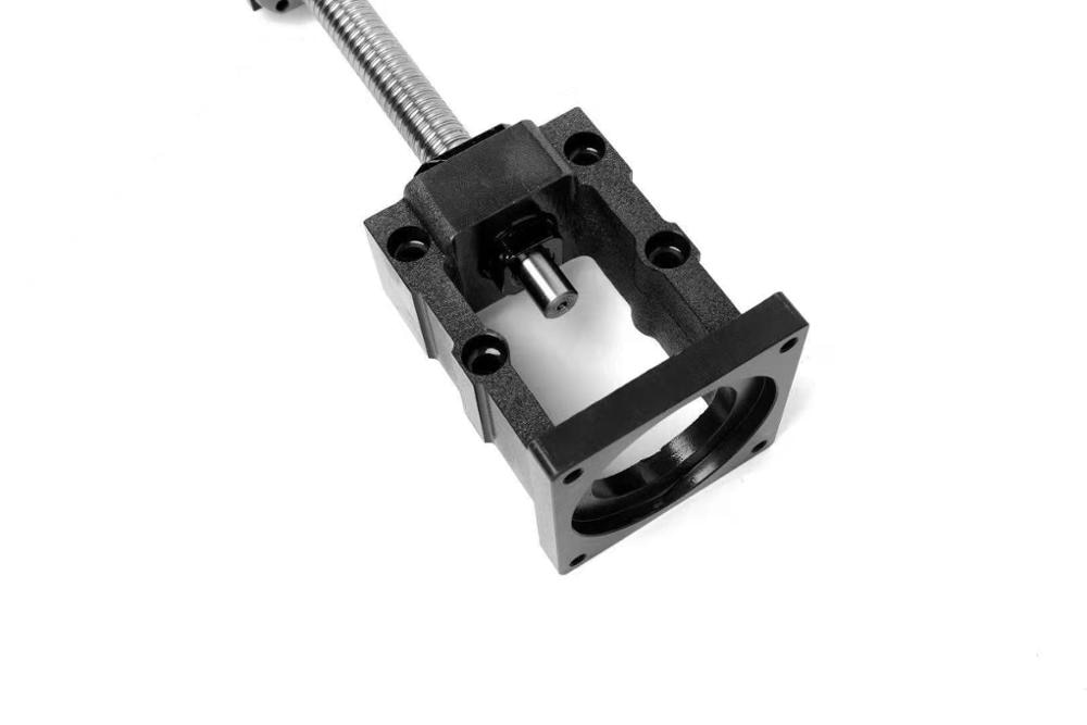 HM12-57 HM12-60 C5 C7 vis à billes linéaire table coulissante module support de roulement base fixe pas à pas servomoteur intégré