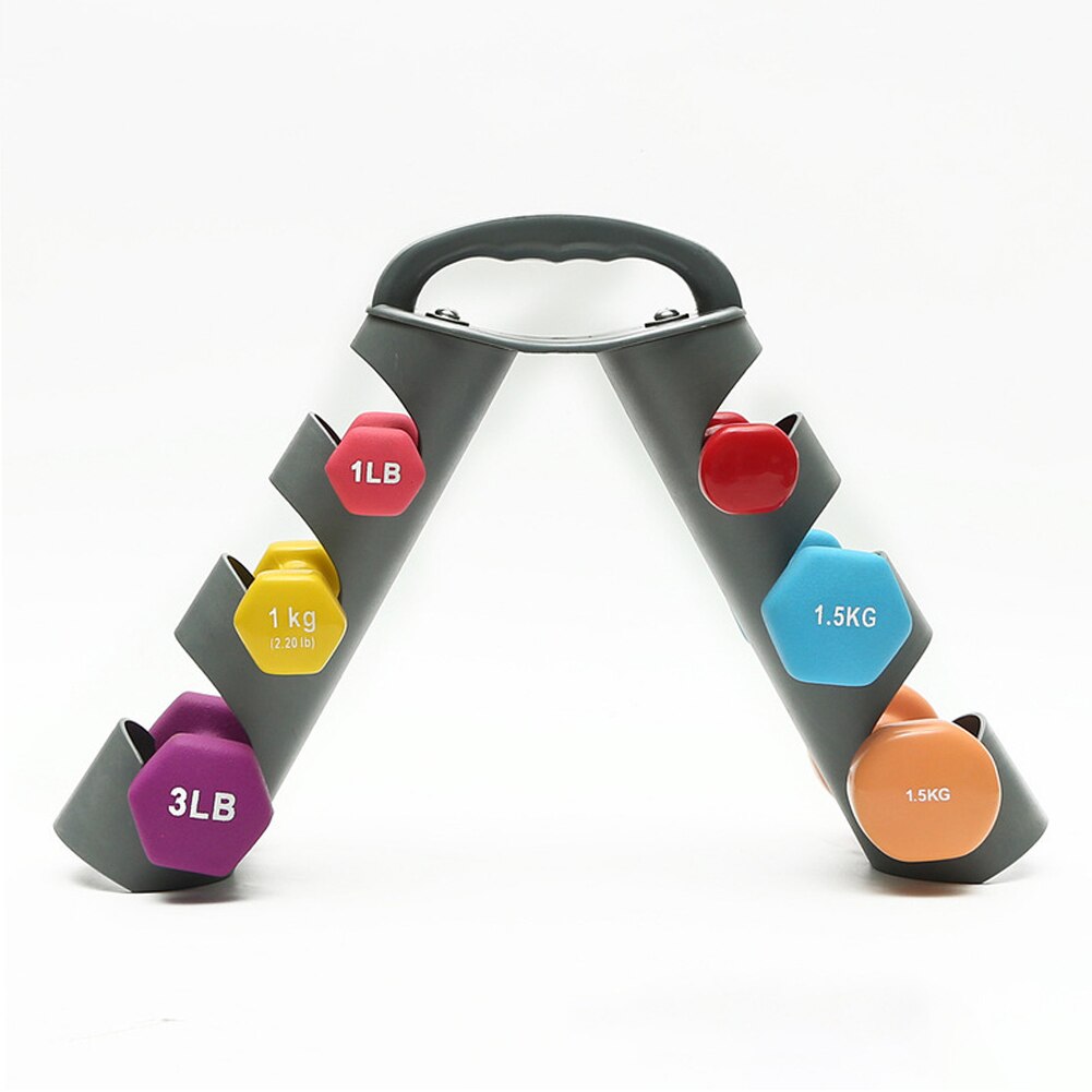 Dumbbell Rack 3/5 Tier Compact Rugged Gym Dumbbell... – Vicedeal