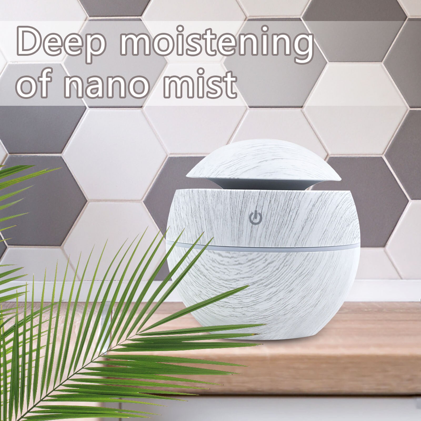 Wood Mini Air Humidifier For Home Electric Aromatherapy Diffusers Vaporizer Difuzer Aroma Diffusor Flavoring Fragrance Diffuser: D