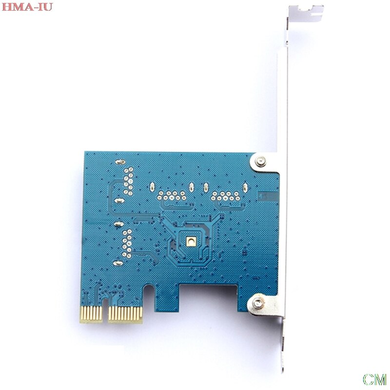 Adattatore Riser PCI-E Da 1 A 4 Slot 16X – Splitter Con Porte USB 3.0 Per Mining Di Criptovalute – Scheda Placcata Oro