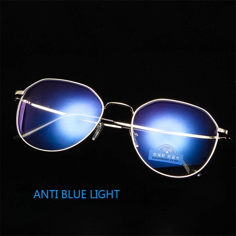 Ahora polygone-monture de lunettes Anti lumière bleue, pour hommes et femmes, monture de lunettes, pour jeux informatiques, monture de lunette optique