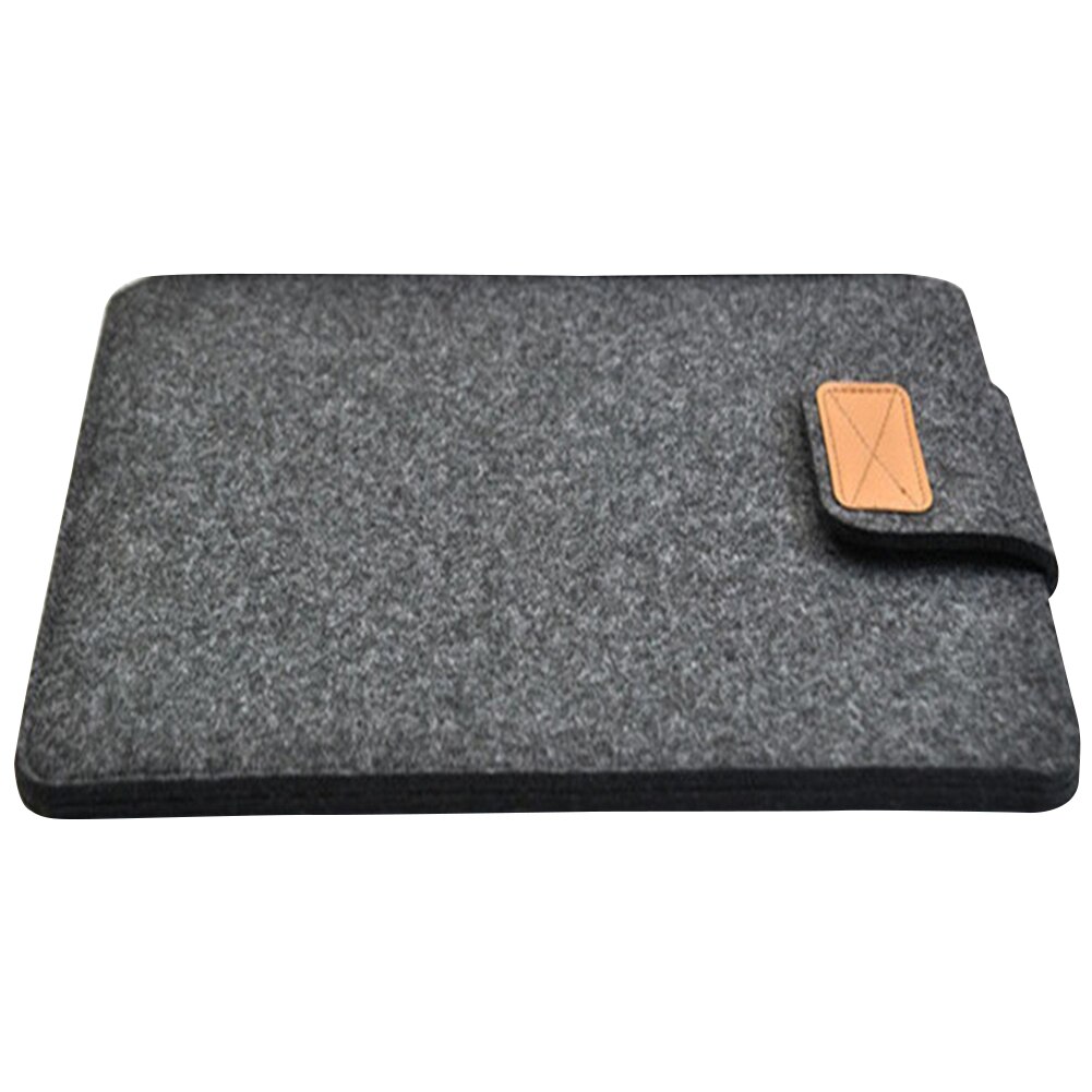 Anti-ridse bærbar taske til apple mac-book air pro retina 11/13/15 beskyttende shell cover filt laptop taske taske cover