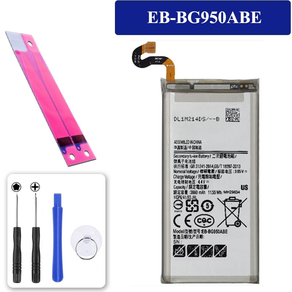 Batterij Eb-Bg950Abe Voor Samsung Galaxy S8 | Originele Capaciteit 3000Mah