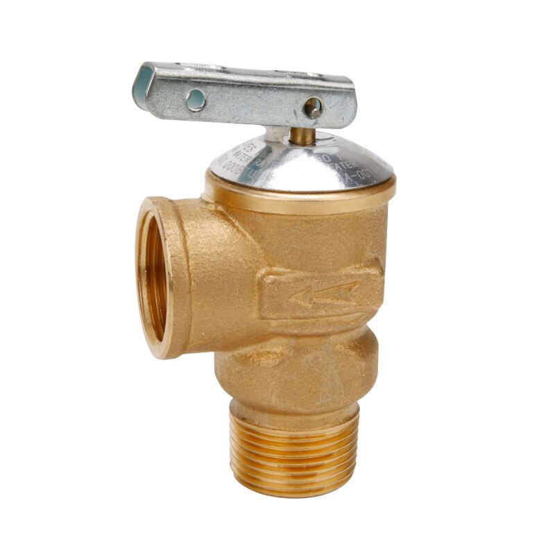 NPT thread 3/4" Brass Pressure relief valve 150PSI Water heater Lead-free safety valve
