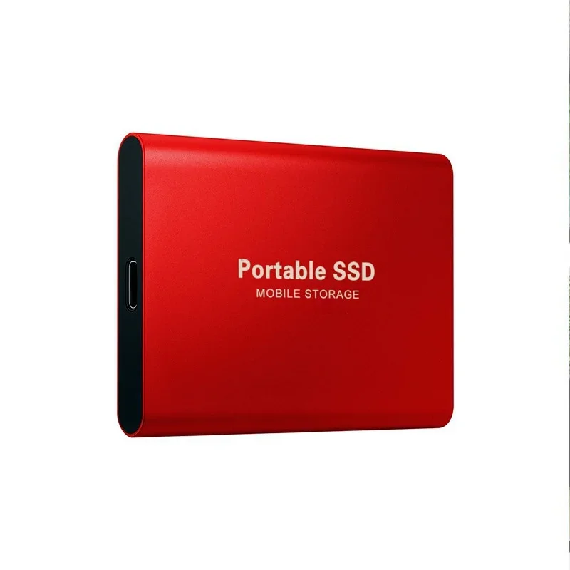 Portable SSD 16TB External Hard Drive High-speed Mobile Solid State Drive External Storage Decives Hard Disks for PC/ Mac: Blue