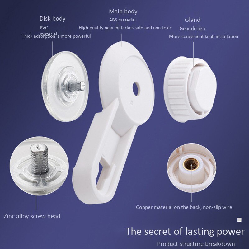 Handdoek Ring Vacuüm Sterke Zuignap Punch Gratis Keuken Handdoek Haak Huishoudelijke Geen Spoor Opslag Plank