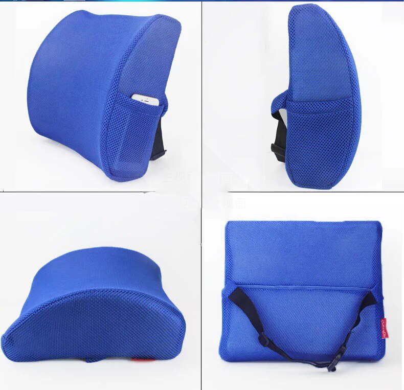 Mesh Lumbar Support for Office Chair Back Support Low Back Pain Pillow Office Chair Orthopedics Pillow Back Rest Pillow