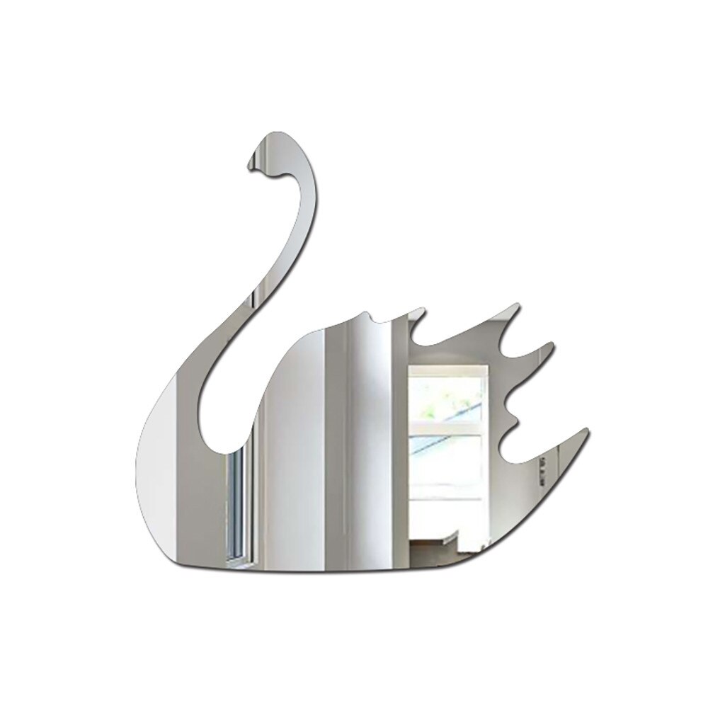 Nordique acrylique miroir dessin animé mur caméra accessoires enfants chambre décoration murale dessin animé décor miroir salle de bain bébé chambre miroir: I