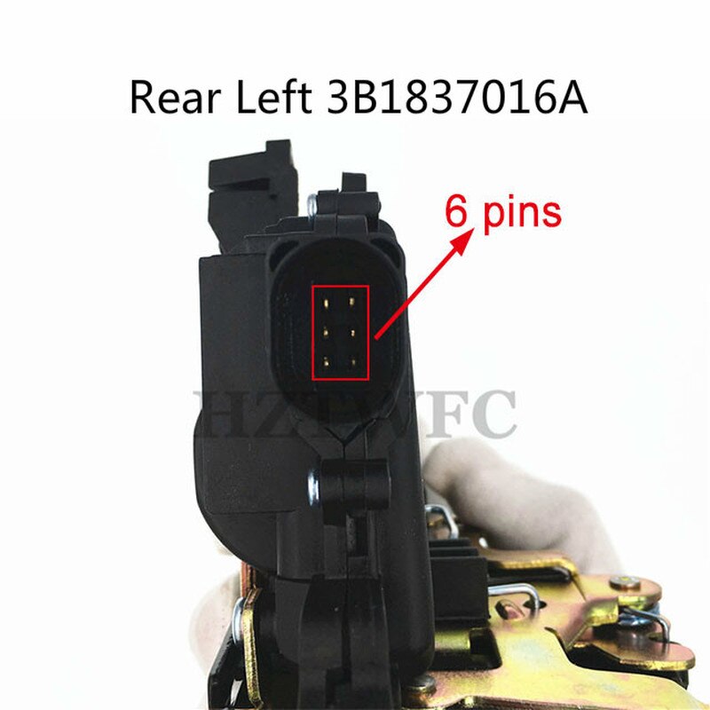 Atuador de fechadura de porta para vw passat, b5, golf, mk4, bora, seat, arosa, hatchback, leon, hatchback, toledo ii, salão para skoda octavia