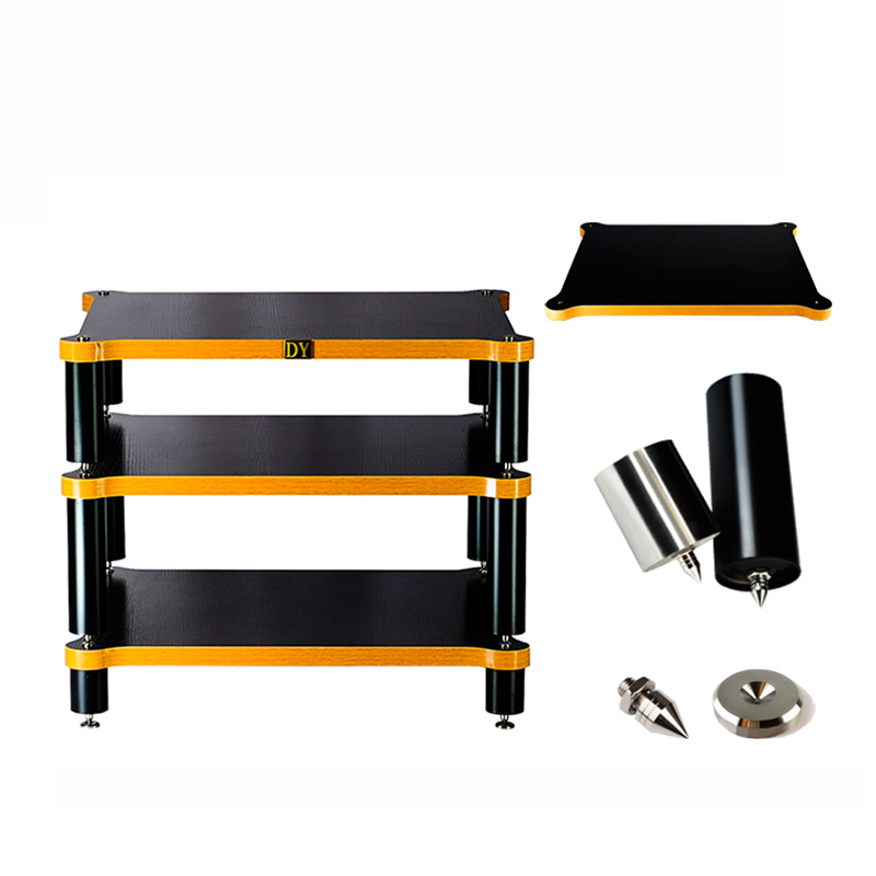 Hifi Luidspreker Subwoofer Versterker Amp Decoder Frame Rack Accessoires Apparatuur Schokdemper Kolom Voet Voeten Nagel Pad