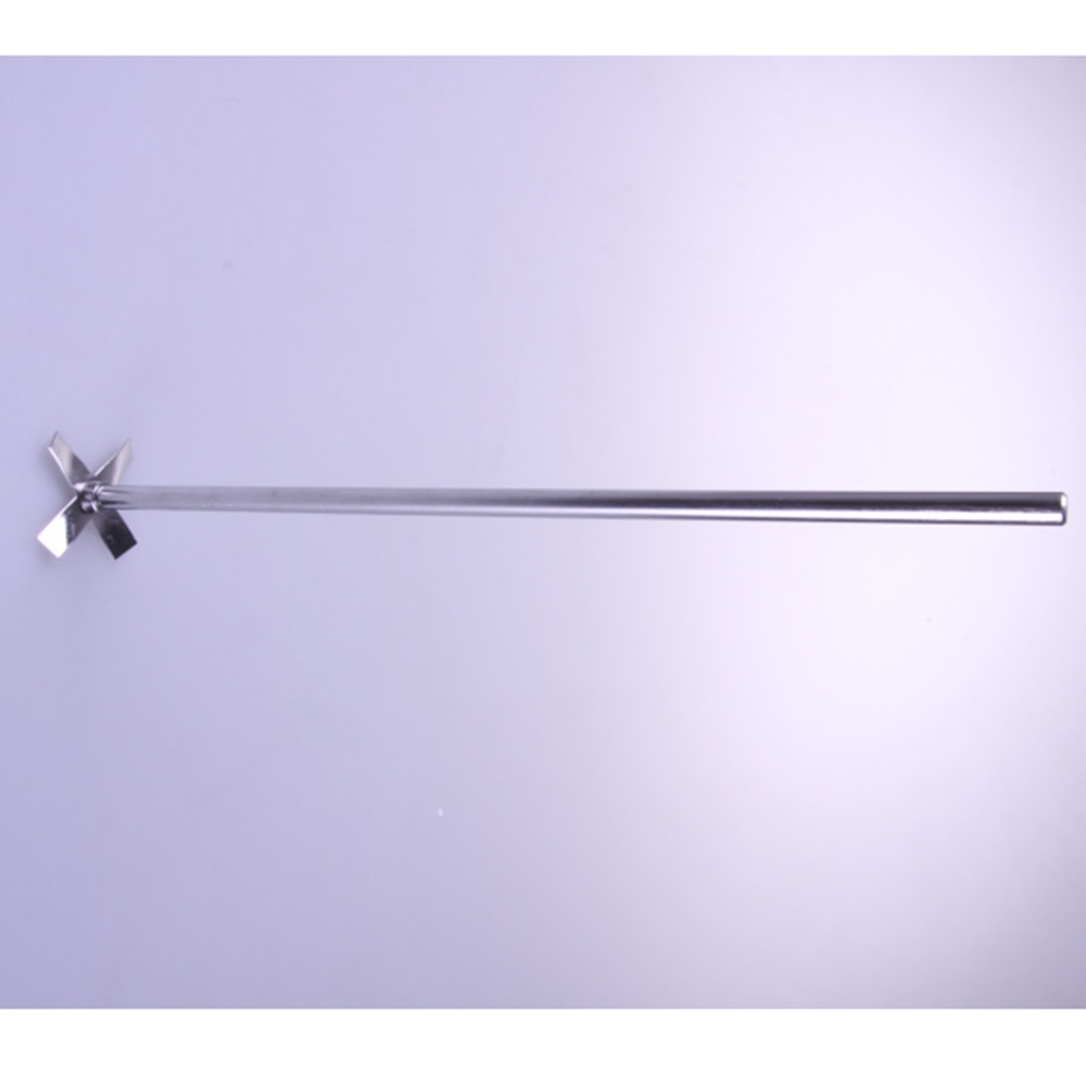 Lab Stainless Steel Cross Shaped Four Leaf Agitator Blade for Stirrer Lab Supplies length 300mm