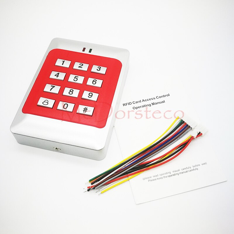 RFID standalone access control card reader with digital keypad for home/apartment/factory Door security system Wiegand Input