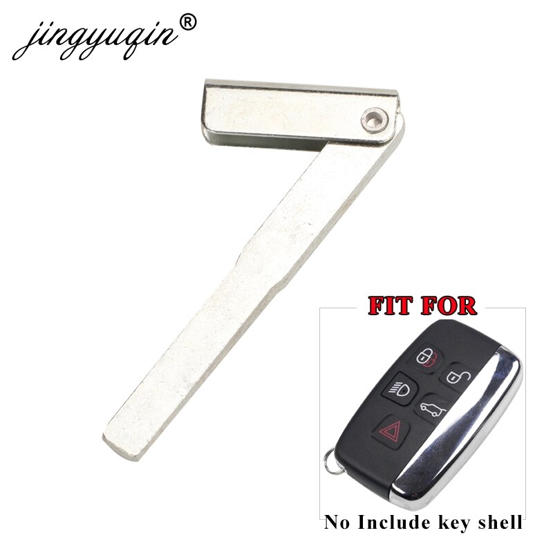 jingyuqin 1/10pcs Emergency Smart Remote Key Blade Blank Insert For Land Rover Evoque 4 Evoque Range Rover For XE XFL et Jaguar