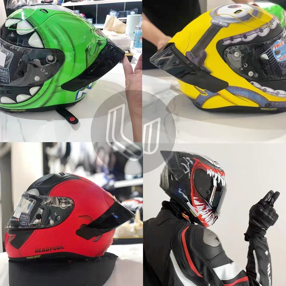 Funda alerón para casco con embellecedor trasero para casco de motocicleta, para HJC RPHA 11