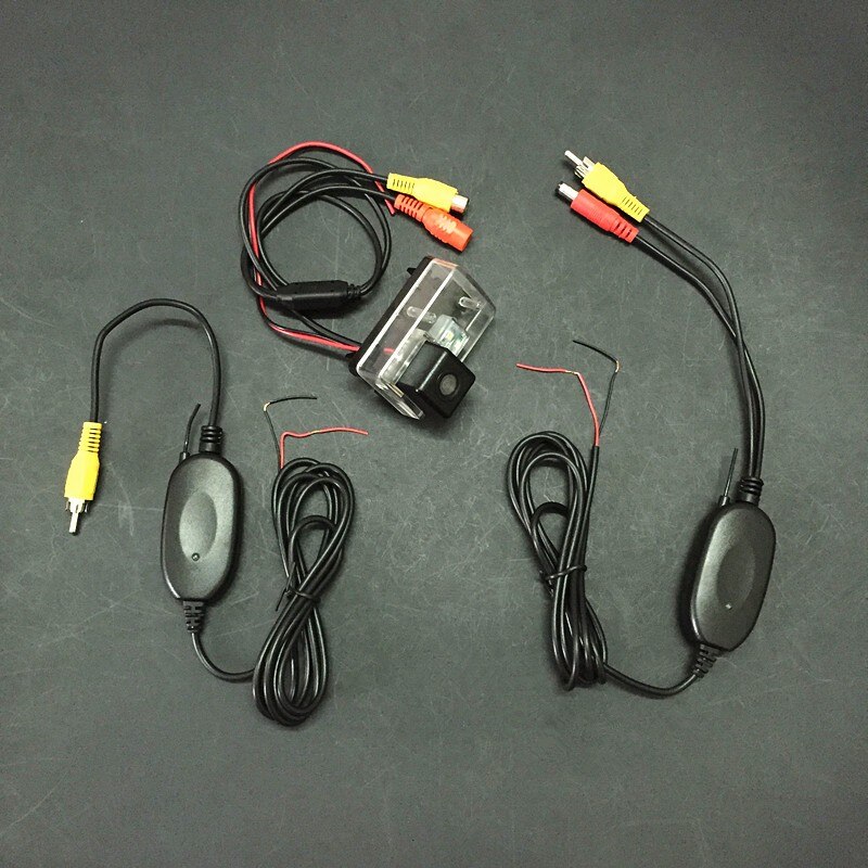 HD CCD noc wizja bezprzewodowa kamera samochodowa robić samochodu Peugeot 207 salony kosmetyczne 2006 ~ 2012/DIY łatwa instalacja/kamera cofania