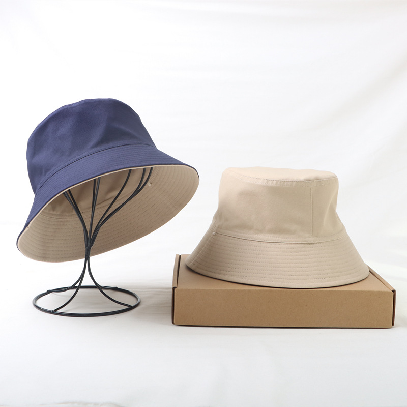 Cappello da pescatore a testa piccola e testa grande uomo donna più dimensione cotone estate viaggio spiaggia cappello da suola Panama cappucci fuori misura 54cm-65cm: S / bianca