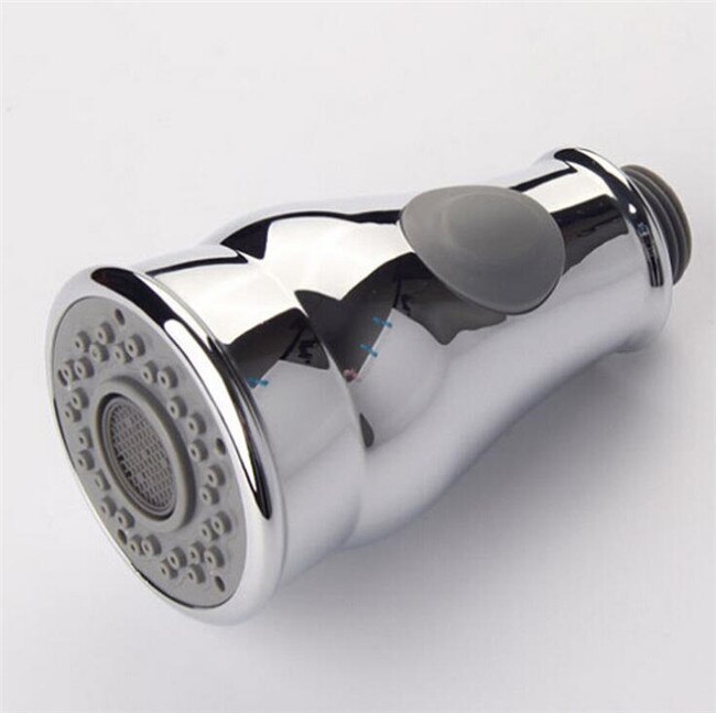 Multifonction robinet douche buse cuisine évier tirer robinet buse pulvérisateur noir argent petite douche tirer tête: 61007