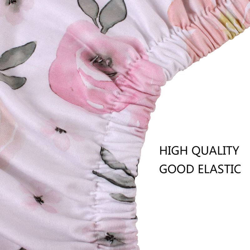 Wieg Hoeslaken Zacht Ademend Baby Bed Matras Cover Afdrukken Pasgeboren Beddengoed Voor Ledikant Maat 130 × 70 Cm Dxad