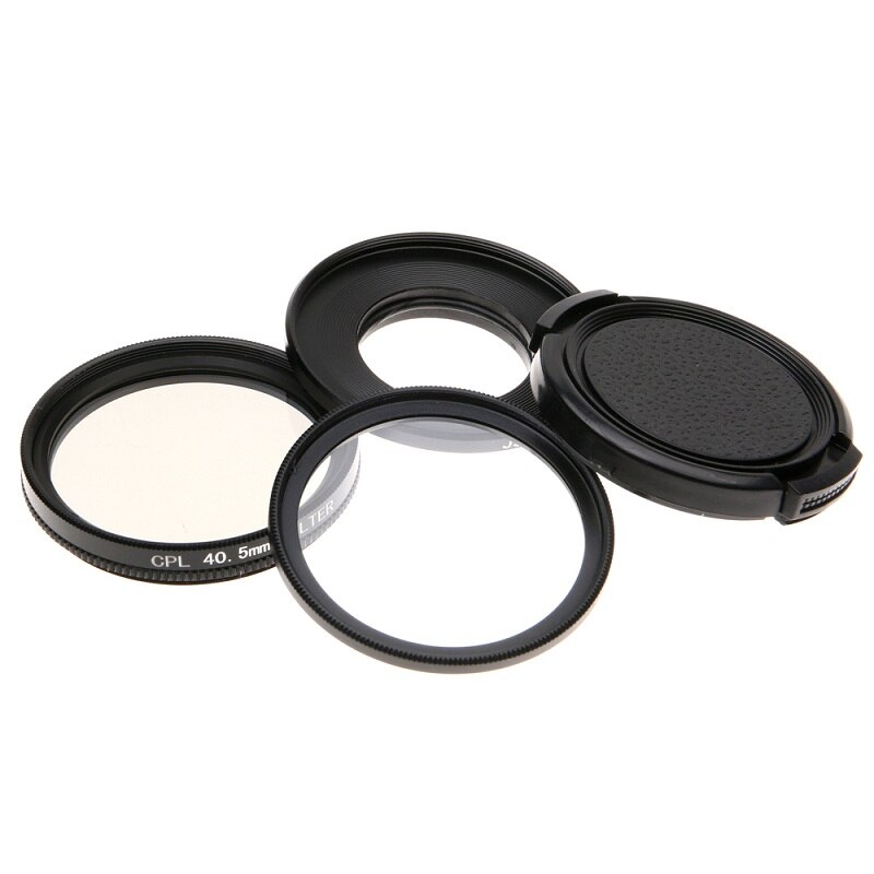 Clownfish Voor SJCAM SJ6 Legend SJ7 Ster MC Lens UV + CPL + Bescherming Cap Lens UV Filter Lens cover Voor SJCAM Sj8 pro Air/SJ7: SJ7 UV CPL set