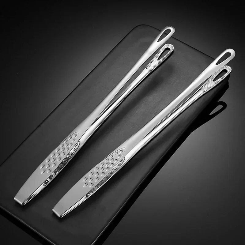 Küchenzange, Edelstahl, Grillzange, Clip, BBQ, Grill, Fleischzange, Kochpinzette für Lebensmittel, Utensilien, Küchenzubehör