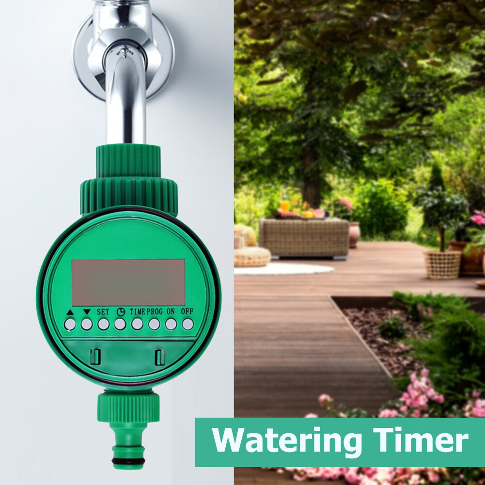 Irrigation Timer Controller System Lasting Auto Drip Watering Automatic Water Timer Knob Irrigation System for Flower Plant