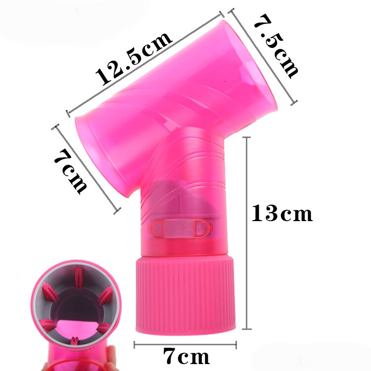 Hair Dryer Diffuser Wind Spin Curl Hair Salon Styling Tools Hair Roller Curler Make Hair Curly difusor purple