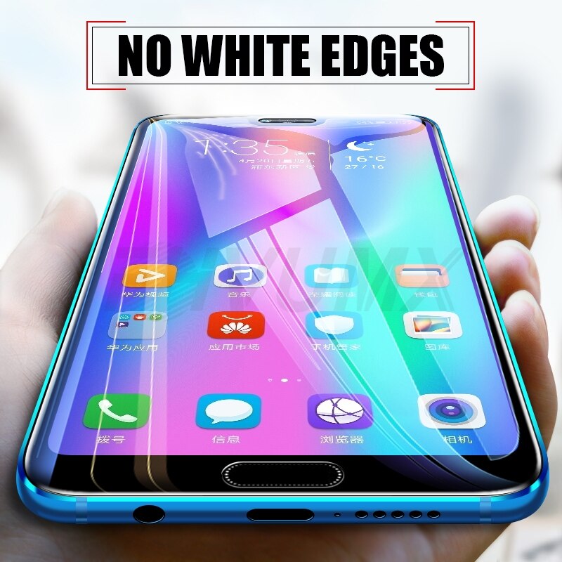 9D Beschermende Glas Voor Huawei Honor 8A 8C 8S 8X Gehard Screen Protector Honor 9A 9C 9S 9X 9i 10i 20i 20S Play Glas Film Case