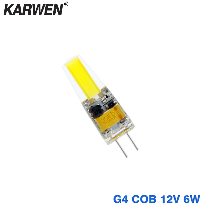 Nueva lámpara LED G4 G9 3W 6W 9W bombilla LED COB E14 AC DC 12V 220V Lampada LED G9 COB 360 lámpara de haz G4 luces COB reemplazar halógeno