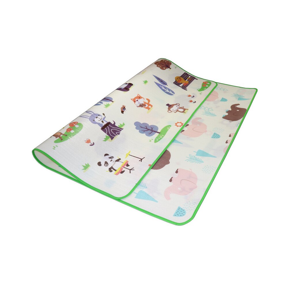 Måtte til børn baby legemåtte 0.5cm tyk kravlemåtte dobbelt overflade babytæppe tæppe dyre udviklende game pad