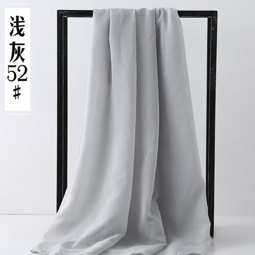 150 cm * 100 cm diy Chiffon Stoff Sheer Brautkleid Futterstoff Rock Party Dekorateur Georgette tüll kleid material: O
