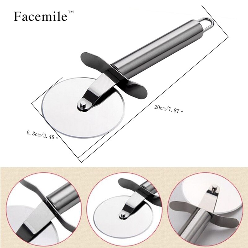 Pizzasnijder 6.3CM Mes Voor Cut Pizza Gereedschap Keuken Accessorie Pizza Tool Wiel Snijden Keukengerei