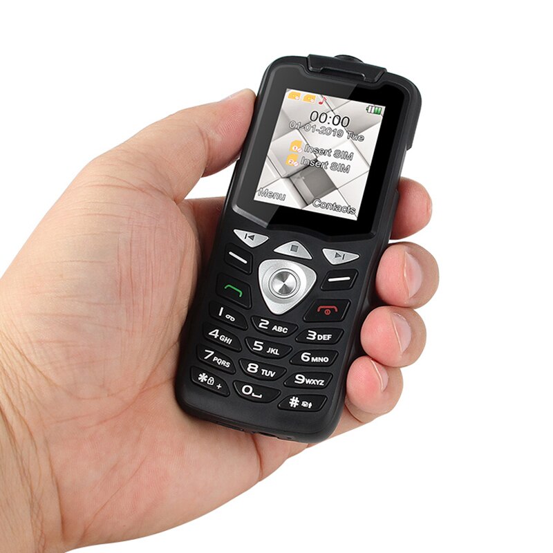 Unlocked 2G Gsm Drukknop Sleutel Mobiel Functie Mobiele Telefoon Led Zaklamp Dual Sim-kaart Senior Uniwa W2026 Hebreeuws toetsenbord