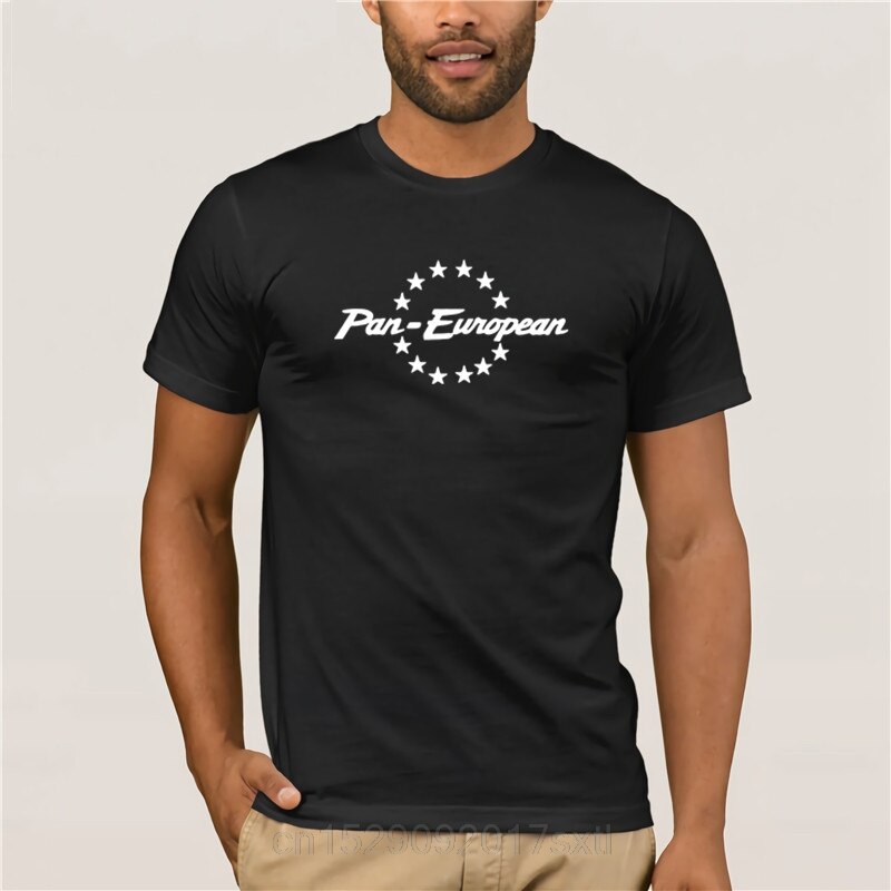 Mænds sjov afslappet t-shirt pan european  st1100 motorcykeltryk 100% in 6- t-shirt til mænd: Xxxl