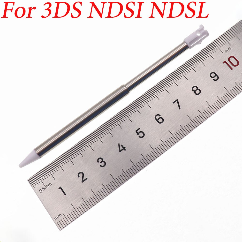 10pcs penna stilo telescopica in metallo penna stilo Touch Screen in plastica per Nintendo 2DS 3DS nuovo 2DS nuovo 3DS XL LL per NDSL NDSi: for 3DS NDSI NDSL