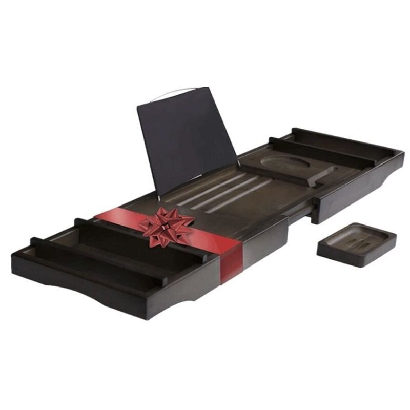 Multifunctionele Badkuip Cover Badplank, 0.6cm Dikte PVC Vouwisolatie Anti-stof Board, Badkuipblad voor Boek Wijn Telefoon Badkamer Douche