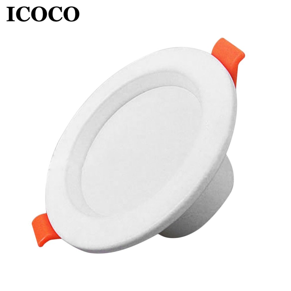 ICOCO 3W/5W Super Bright LED Ceiling Lamp Flush Mount Home Lighting Lamp Anti-glare Living Room Decor Lamp Anti-fog Hotel Lamp