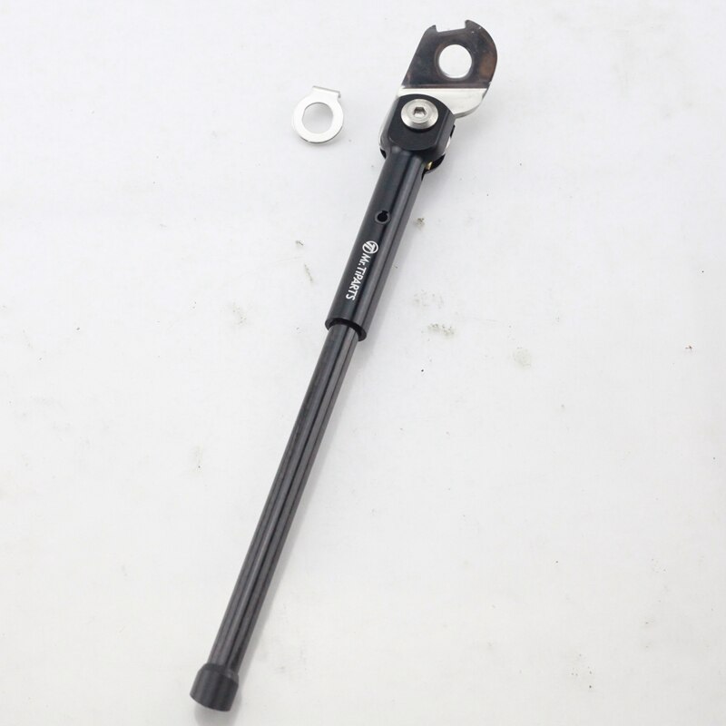 Béquille de vélo pliable 16 pouces, 2 modèles, 349, pour Brompton, en fibre de carbone: black-B