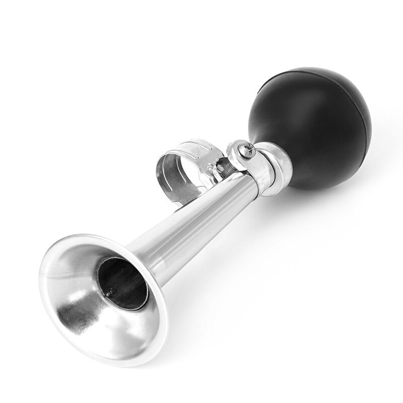 Bocina de aire de Metal para bicicleta, bocina Retro para ciclismo, campana, trompeta, corneta