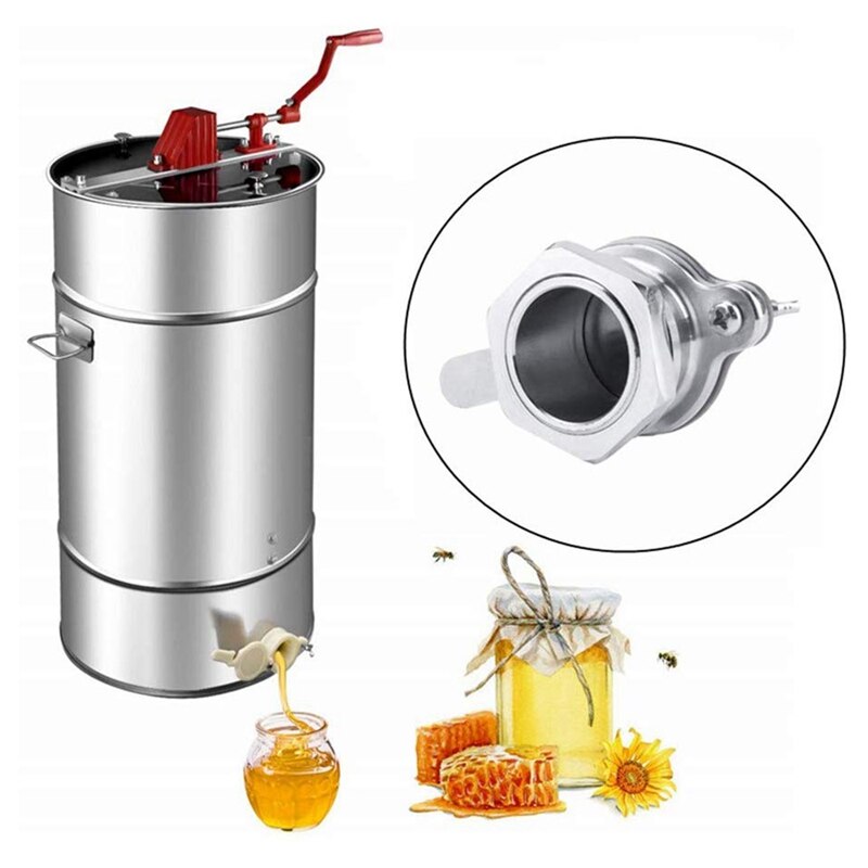 Válvula de compuerta para trabajo con miel herramienta de apicultura grifo Extractor de miel accesorio Acero inoxidable equipo de embotellado para Apicultor