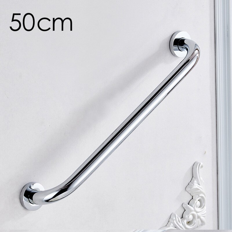 Tartuntakahvat kylpyhuoneen amme wc-kaide messinki materiaali kohdetanko kromi suihku turvatuki kahva pyyheteline 30-50cm: 50cm