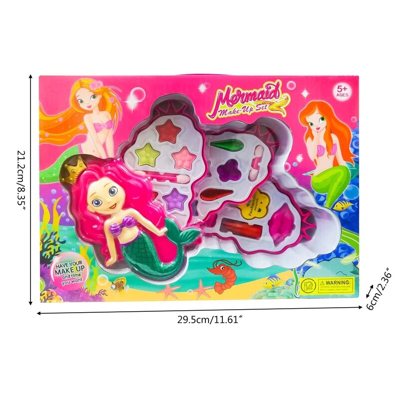 Miniatur-kompaktkoffer, rollenspiel-machen-hoch-spielzeug, kosmetik-schönheitsset für Teenager-mädchen: Mm-tl