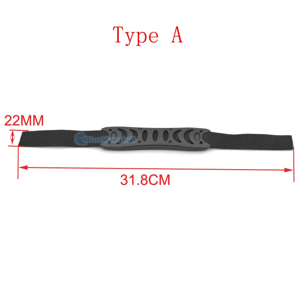 1 Pcs / Lot Black Plastic Suitcase Baggage Handle Grip Spare Replacement Fix Holders Boxes Pull Carry Strap Repair Fittings