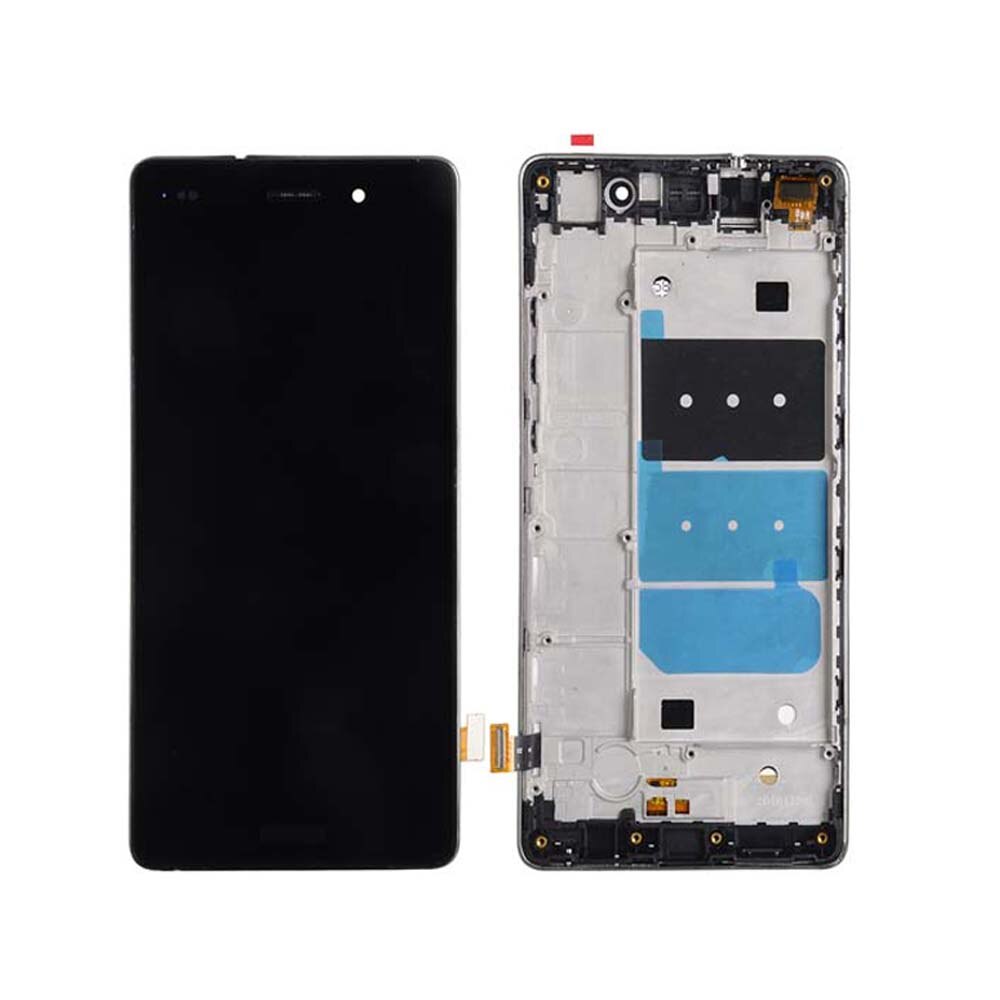 LCD For Huawei P8 Lite ALE-L21 ALE-L23 ALE-L04 P LCD Display Touch Screen Digitizer Assembly Replacement P8 Lite Display: Black with Frame