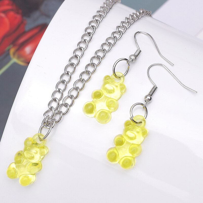 Ensemble de bijoux pour enfants, perle imitation perlée, meilleur bébé Rose fille, fleur Rose, collier, Bracelet, bague: F1596