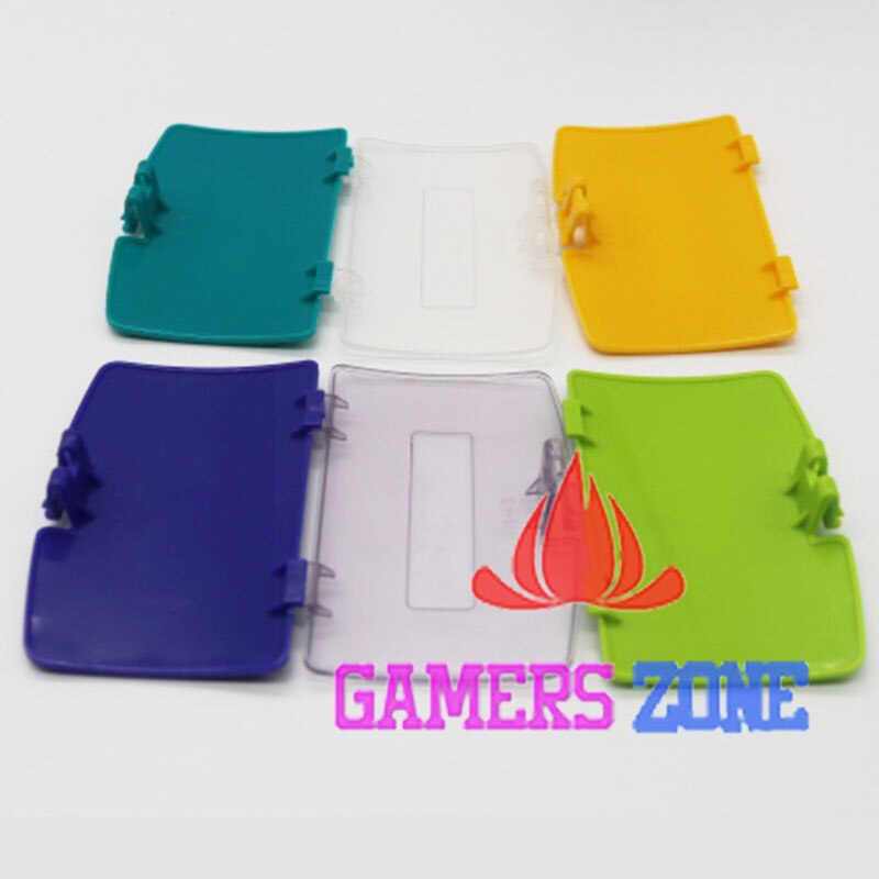 30pcs Voor GBC Batterij Cover voor Gameboy Kleur Batterij Cover Vervanging Deur Mix Kleuren