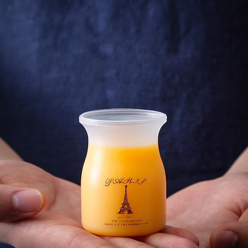 50 stk/parti ønskeflaske syltetøjsglas honningyoghurt budding glasflaske miniflasker gelé mælk bageform mad opbevaringsbeholder